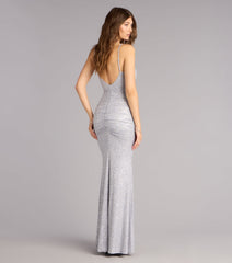 Tonya Glitter Mermaid Formal Dress