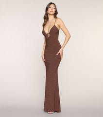 Mckensie Glitter Mermaid Formal Dress