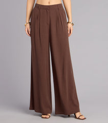 Effortless Look Linen-Blend Trouser Pants