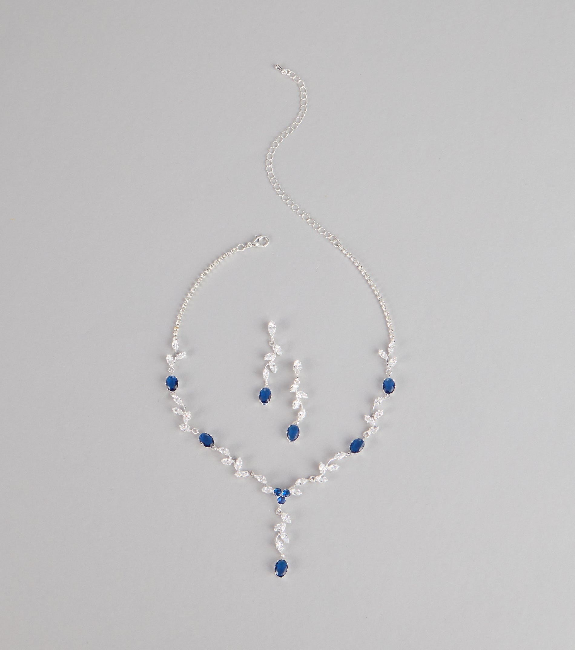 Midnight Glamour Cubic Zirconia Jewelry Set