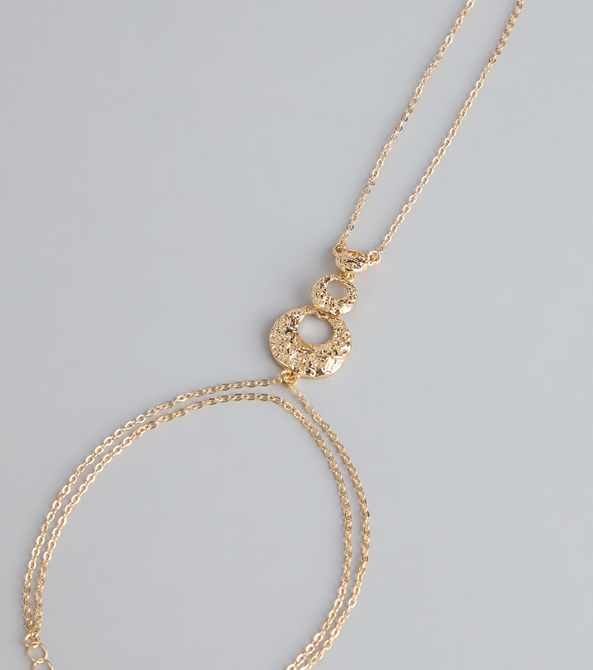Glow Getter Statement Hand Chain