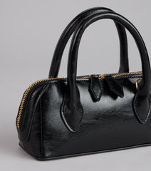 Little Luxe Mini Faux Leather Bag