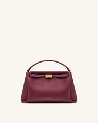 Carmen Top Handle Bag - Burgundy