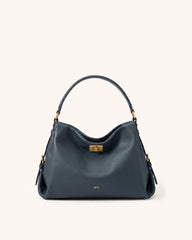 Luna Hobo Shoulder Bag - Navy